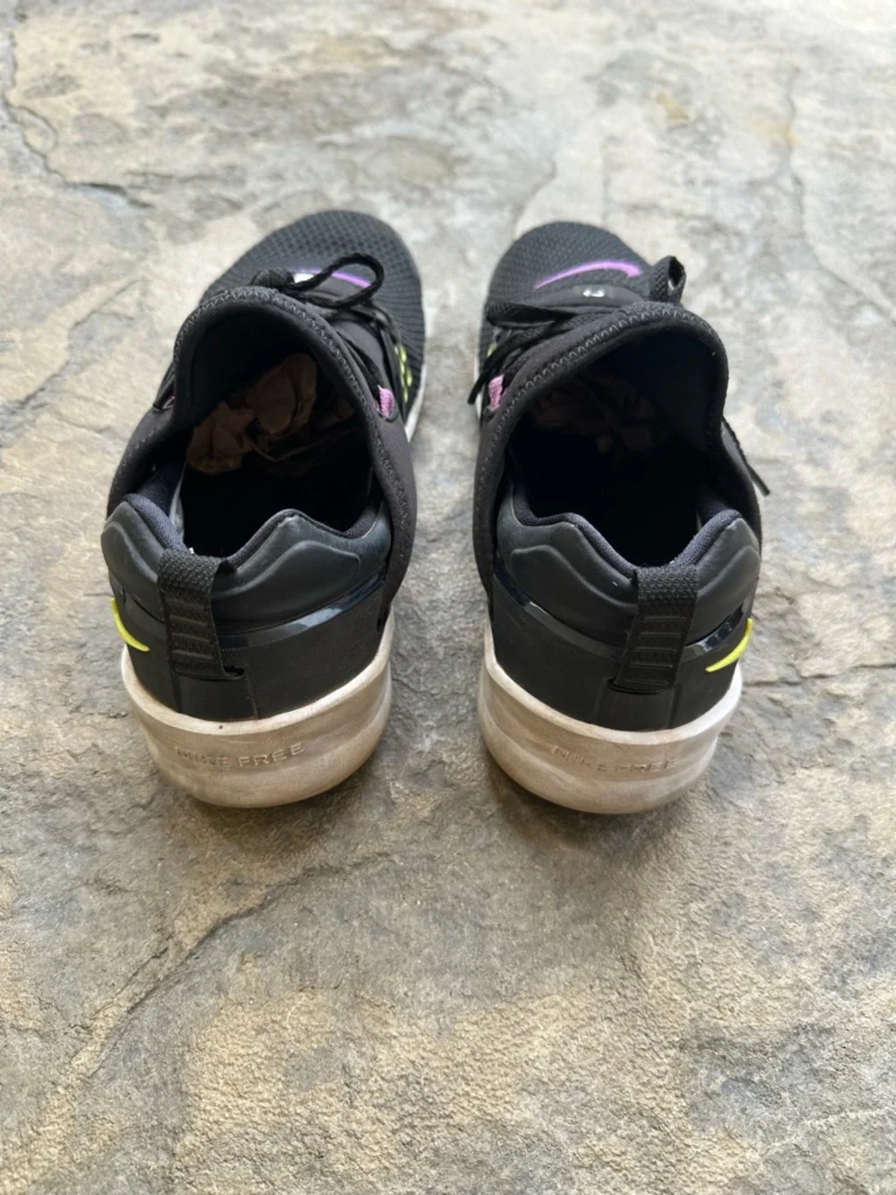 Nike Free x Metcon 2 Men's Size 10.5 Black/Purple Nebula/White Training Shoes